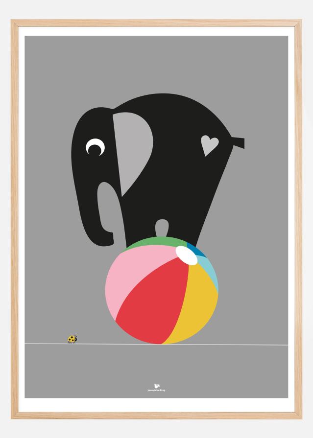 Elephant - Grey reklaamplakat