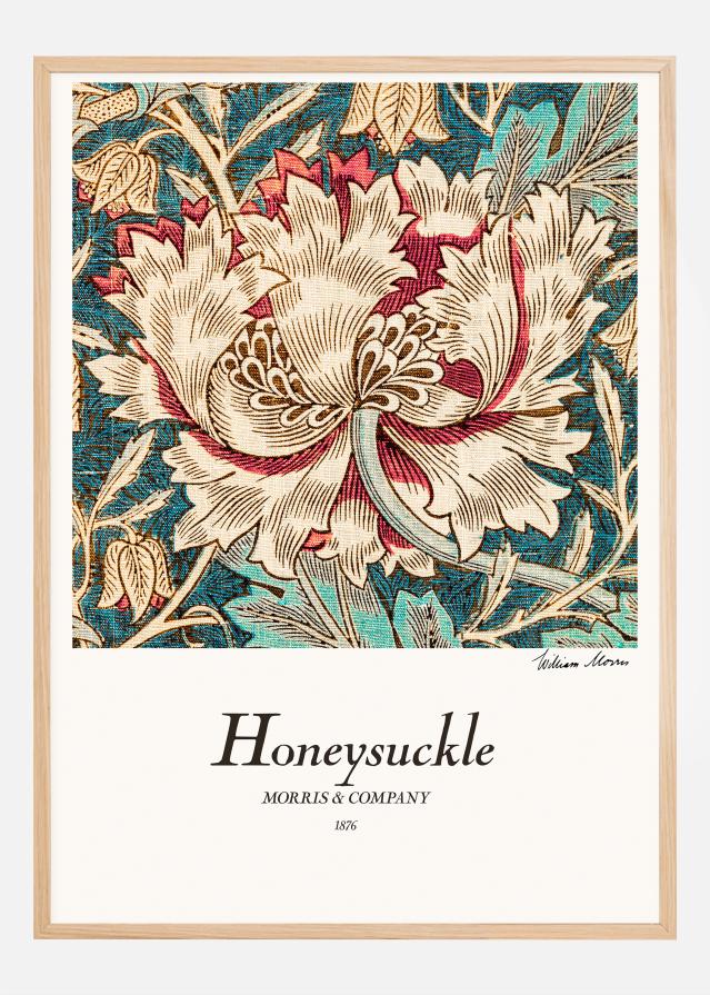 William Morris - Honeysuckle reklaamplakat