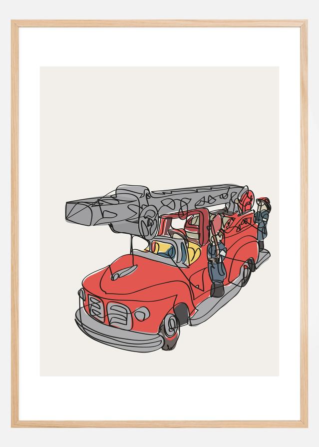 Fire Truck reklaamplakat