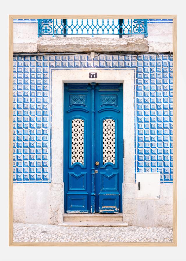 Blue Lisbon Door reklaamplakat