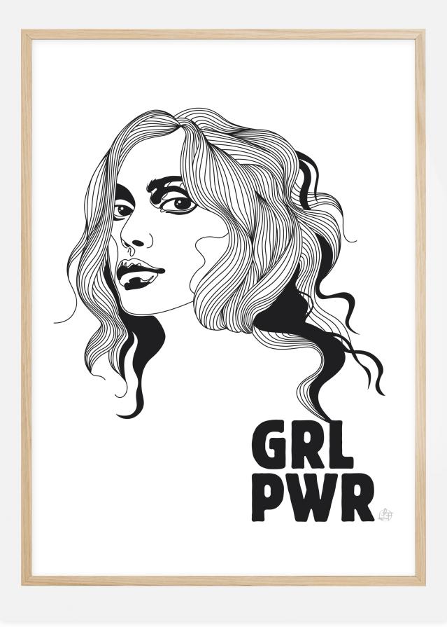 GRL PWR reklaamplakat