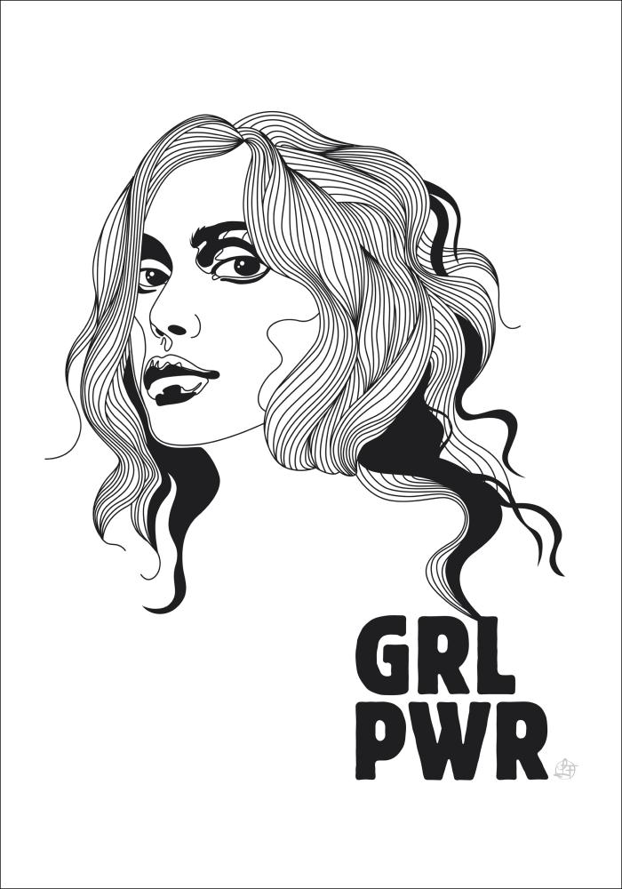 GRL PWR reklaamplakat