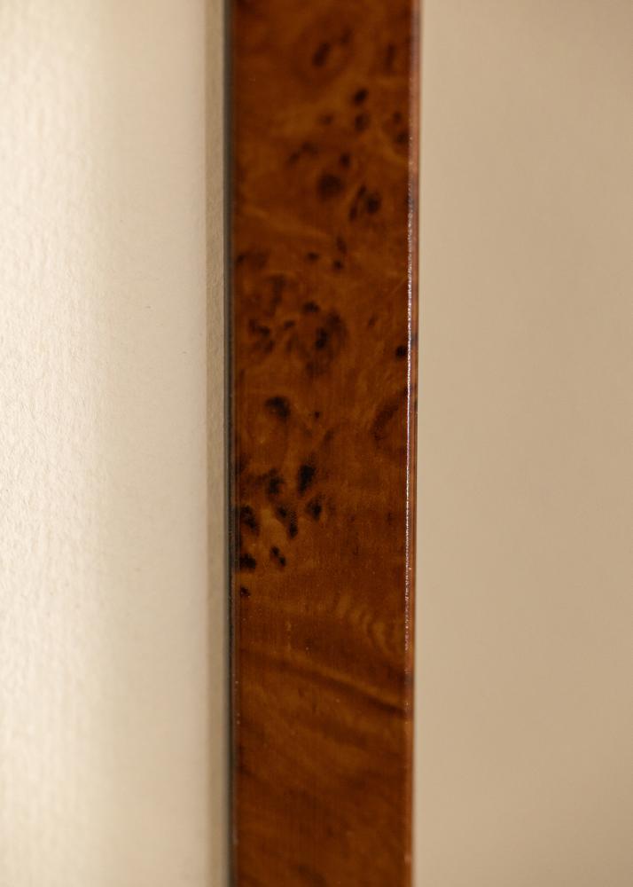 Raam Ares Akruulklaas Burr Walnut 45x60 cm