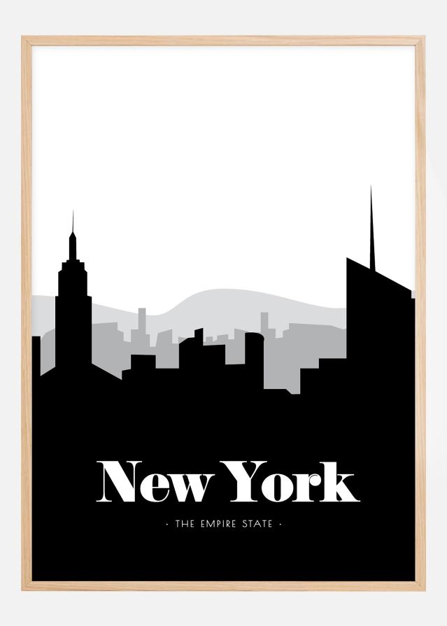 New York Skyline reklaamplakat