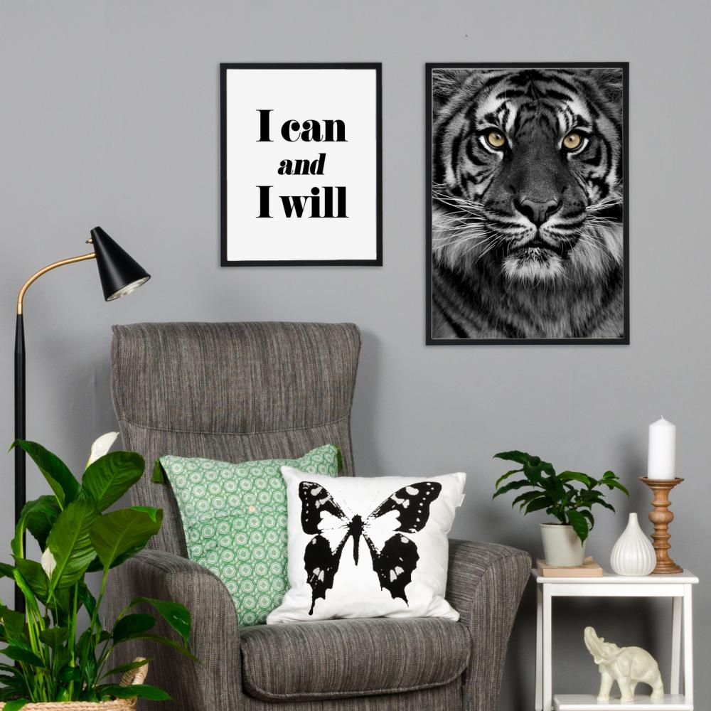 I can and I will reklaamplakat