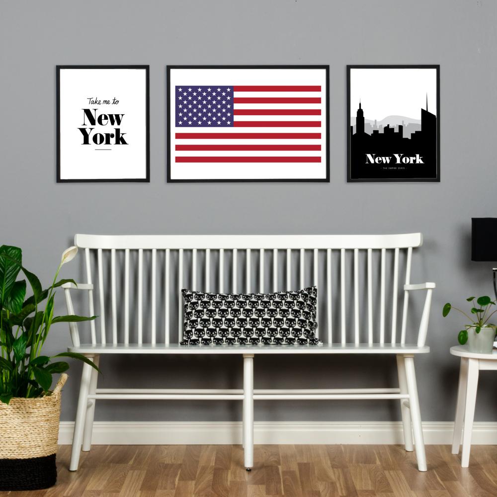 New York Skyline reklaamplakat