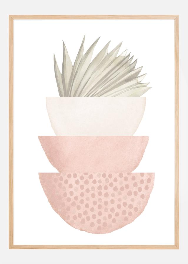 boho pink bowl reklaamplakat