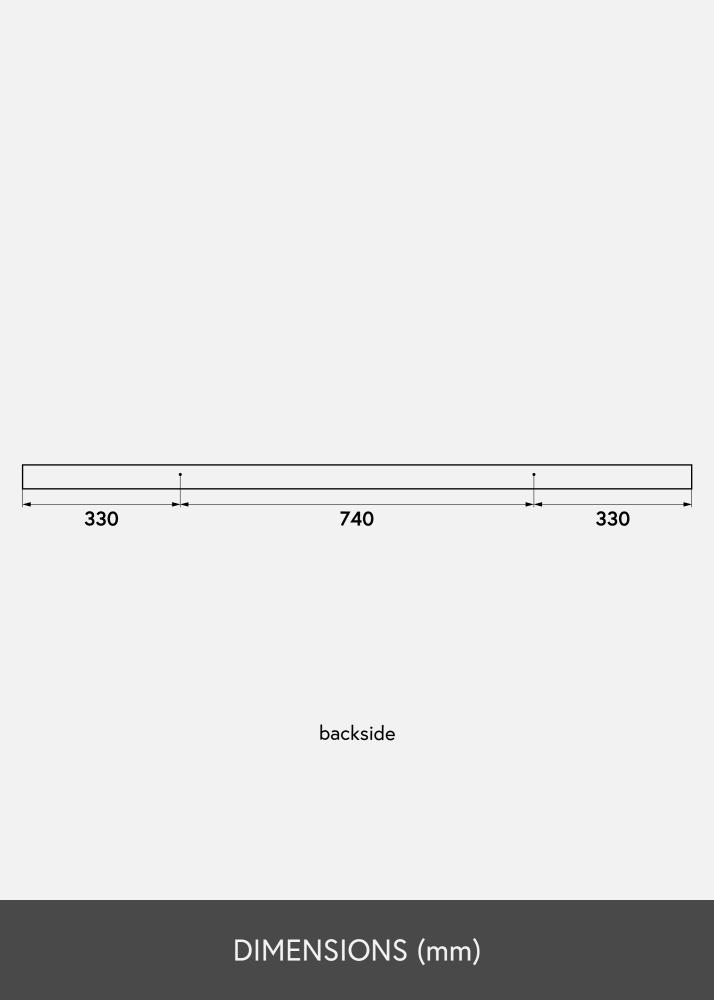 Pildi riiul muster 140 cm