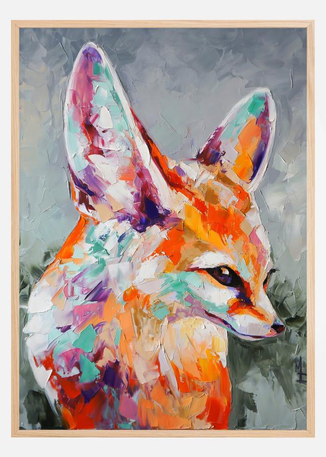 Fox Painting reklaamplakat