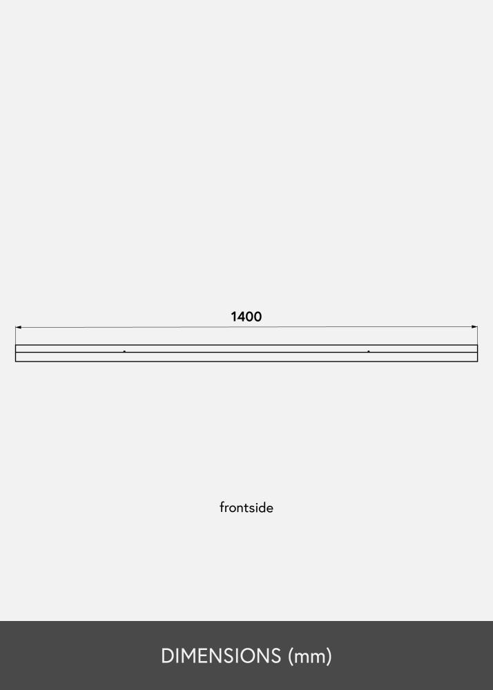 Pildi riiul muster 140 cm