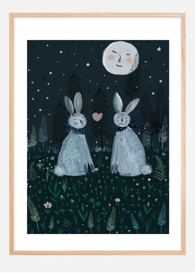 Rabbits in the Forest reklaamplakat