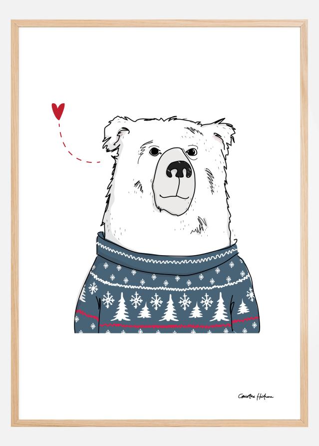 Winter Bear reklaamplakat