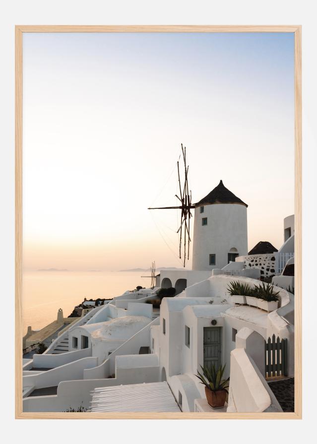 Santorini Plakat