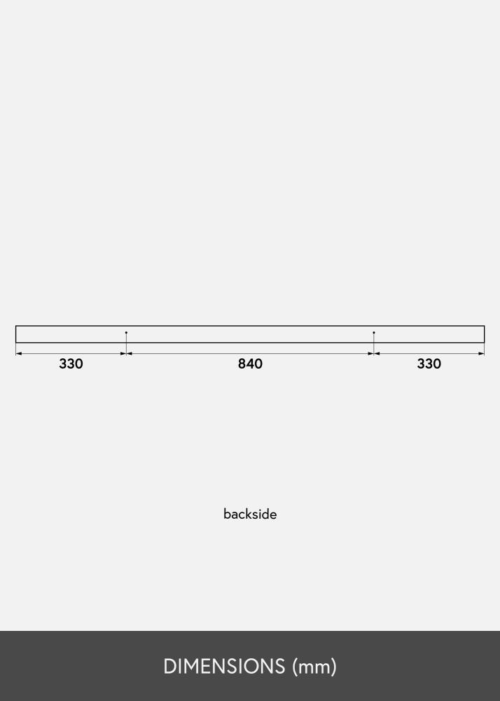 Pildi riiul muster 150 cm