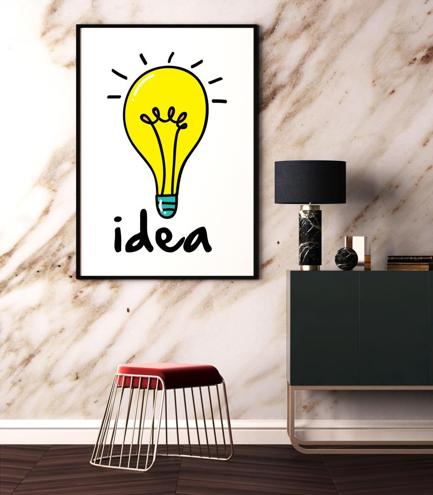 Lightbulb reklaamplakat