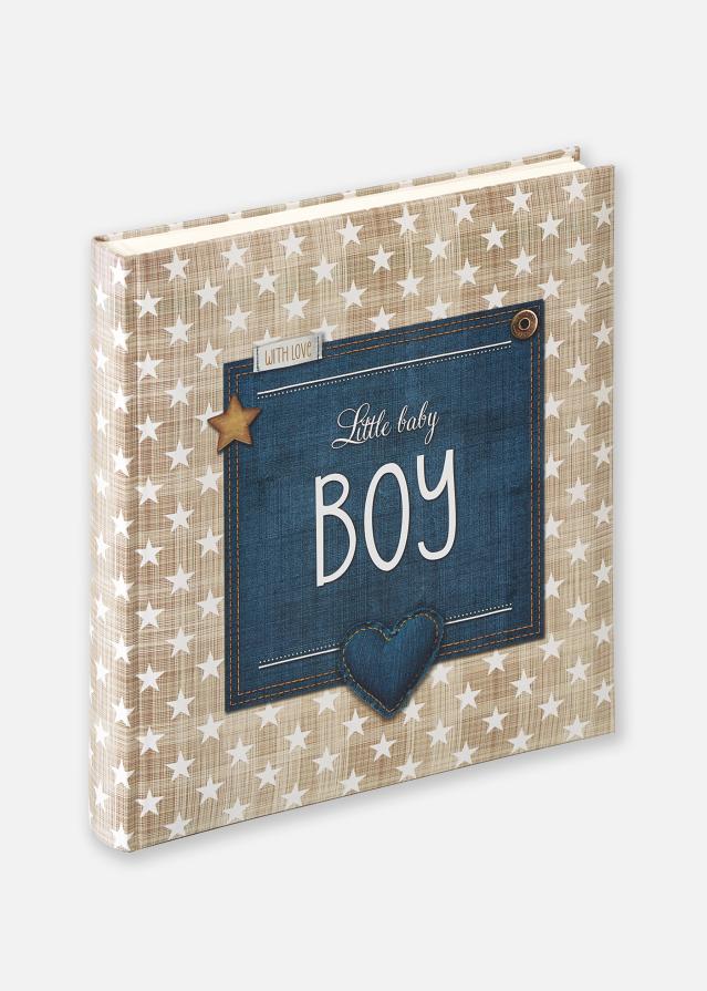 Little beebialbum Boy sinine - 28x30,5 cm (50 valed lehekuljed / 25 lehte)