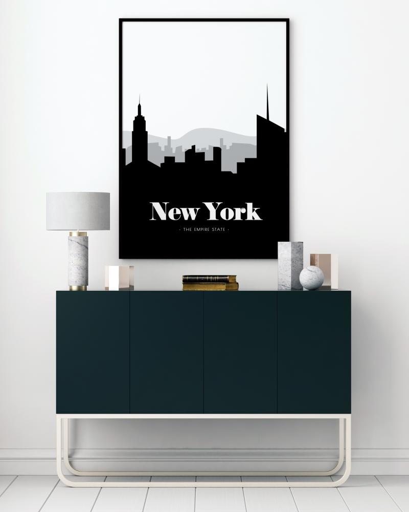 New York Skyline reklaamplakat