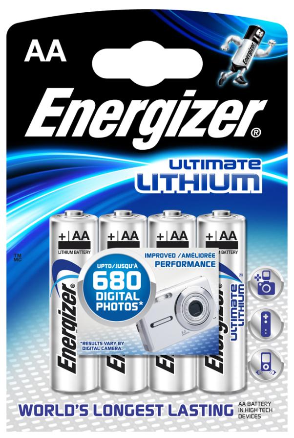 Energizer Ultimate liitium AA 4 pakis