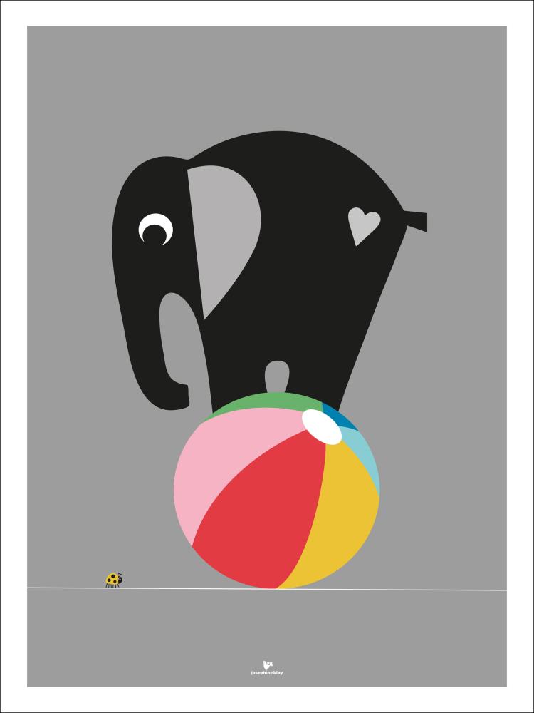 Elephant - Grey reklaamplakat