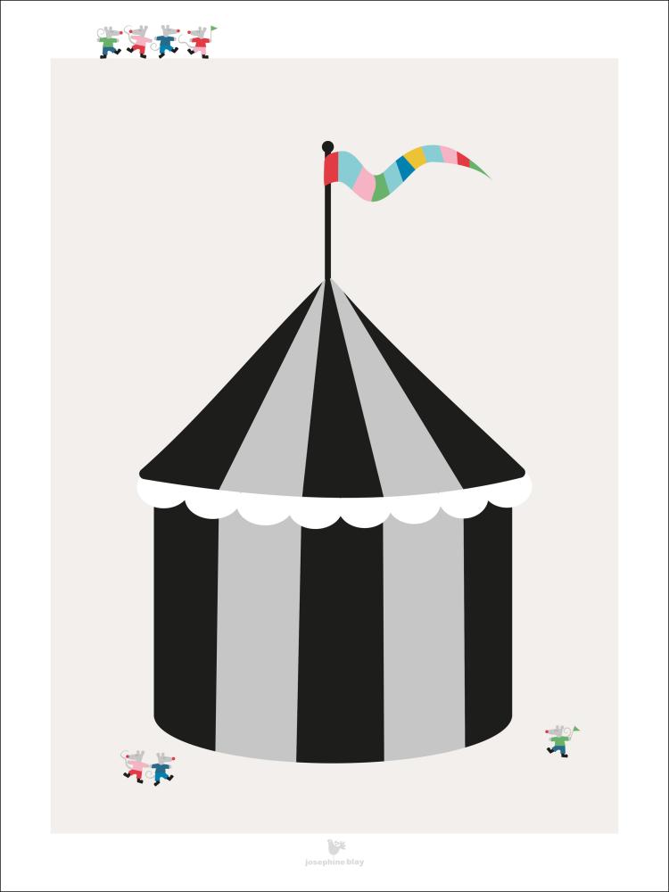 Circus - Beige reklaamplakat