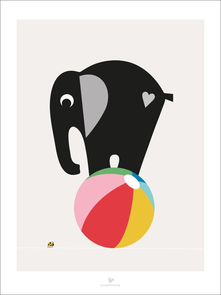 Elephant grey reklaamplakat