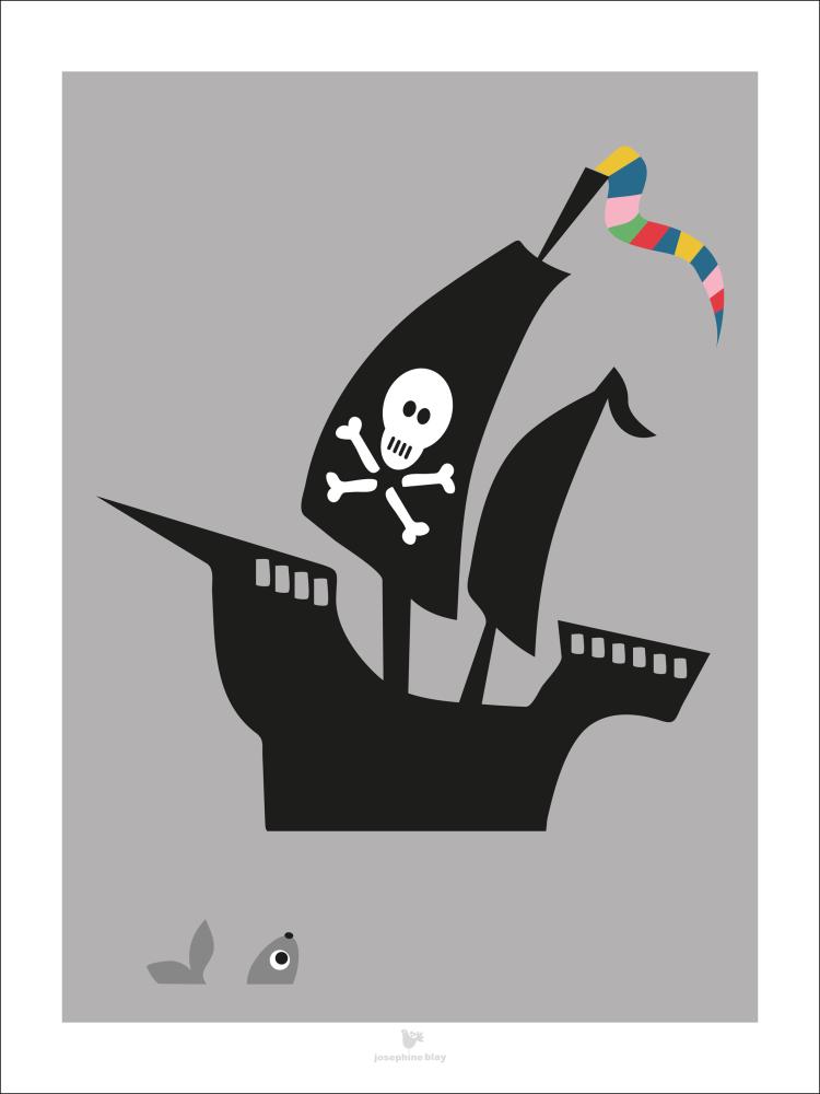 Ship - grey reklaamplakat