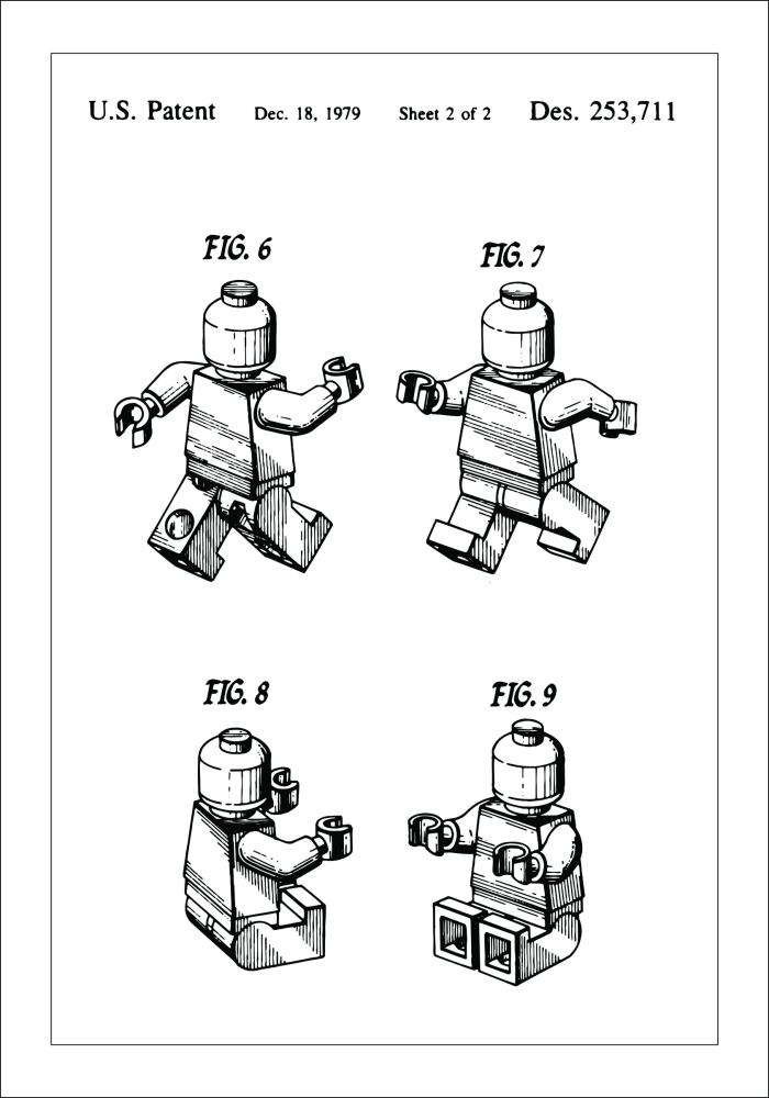 Patenteeritud joonistus - Lego II reklaamplakat