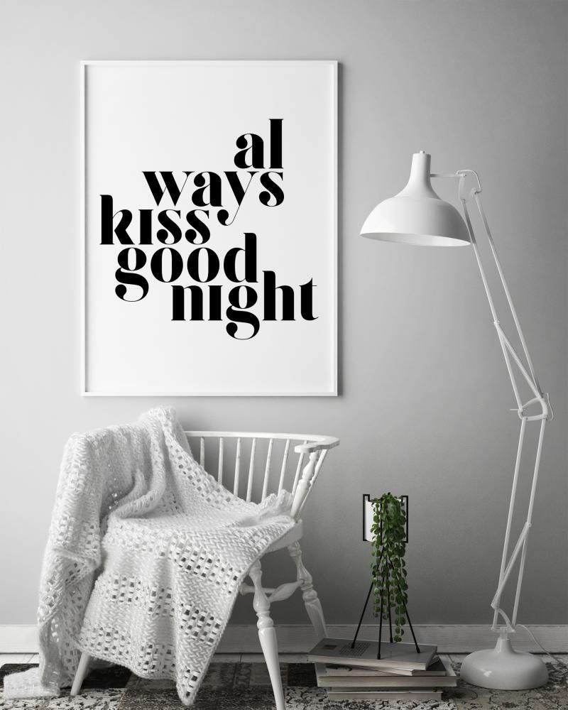 Always Kiss Good Night reklaamplakat